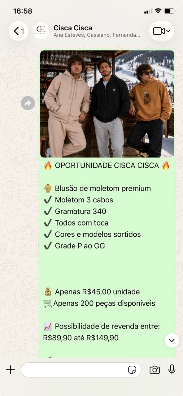 Print do grupo